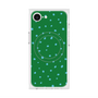 プレミアムスクエアケース with MagSafe［ Drawing Dot - Green ］
