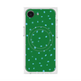 プレミアムスクエアケース with MagSafe［ Drawing Dot - Green ］