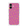 プレミアムスクエアケース with MagSafe［ Drawing Dot - Pink ］