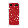 プレミアムスクエアケース with MagSafe［ Drawing Dot - Red ］