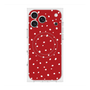 プレミアムスクエアケース with MagSafe［ Drawing Dot - Red ］