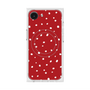 プレミアムスクエアケース with MagSafe［ Drawing Dot - Red ］