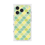 プレミアムスクエアケース with MagSafe［ Moroccan1 color - Green ］