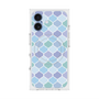 プレミアムスクエアケース with MagSafe［ Moroccan1 color - Blue ］