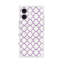 プレミアムスクエアケース with MagSafe［ Moroccan3 - Purple ］