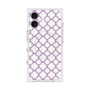 プレミアムスクエアケース with MagSafe［ Moroccan3 - Purple ］
