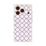 プレミアムスクエアケース with MagSafe［ Moroccan3 - Purple ］