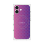 プレミアムスクエアケース with MagSafe［ CASEPLAY Check - Purple ］