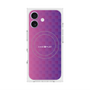 プレミアムスクエアケース with MagSafe［ CASEPLAY Check - Purple ］