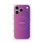 プレミアムスクエアケース with MagSafe［ CASEPLAY Check - Purple ］