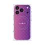 プレミアムスクエアケース with MagSafe［ CASEPLAY Check - Purple ］