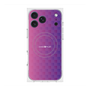 プレミアムスクエアケース with MagSafe［ CASEPLAY Check - Purple ］