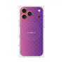 プレミアムスクエアケース with MagSafe［ CASEPLAY Check - Purple ］