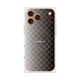 プレミアムスクエアケース with MagSafe［ CASEPLAY Check - Black ］