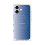 プレミアムスクエアケース with MagSafe［ CASEPLAY Check - Blue ］