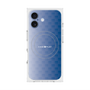 プレミアムスクエアケース with MagSafe［ CASEPLAY Check - Blue ］