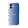 プレミアムスクエアケース with MagSafe［ CASEPLAY Check - Blue ］