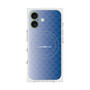 プレミアムスクエアケース with MagSafe［ CASEPLAY Check - Blue ］