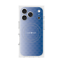プレミアムスクエアケース with MagSafe［ CASEPLAY Check - Blue ］