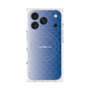 プレミアムスクエアケース with MagSafe［ CASEPLAY Check - Blue ］