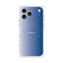 プレミアムスクエアケース with MagSafe［ CASEPLAY Check - Blue ］