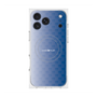 プレミアムスクエアケース with MagSafe［ CASEPLAY Check - Blue ］
