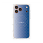 プレミアムスクエアケース with MagSafe［ CASEPLAY Check - Blue ］