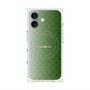 プレミアムスクエアケース with MagSafe［ CASEPLAY Check - Green ］