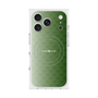 プレミアムスクエアケース with MagSafe［ CASEPLAY Check - Green ］