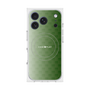 プレミアムスクエアケース with MagSafe［ CASEPLAY Check - Green ］