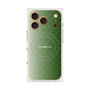 プレミアムスクエアケース with MagSafe［ CASEPLAY Check - Green ］