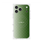 プレミアムスクエアケース with MagSafe［ CASEPLAY Check - Green ］
