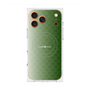 プレミアムスクエアケース with MagSafe［ CASEPLAY Check - Green ］