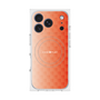 プレミアムスクエアケース with MagSafe［ CASEPLAY Check - Orange ］