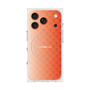 プレミアムスクエアケース with MagSafe［ CASEPLAY Check - Orange ］