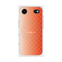 プレミアムスクエアケース with MagSafe［ CASEPLAY Check - Orange ］