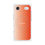 プレミアムスクエアケース with MagSafe［ CASEPLAY Check - Orange ］