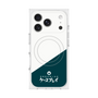 プレミアムスクエアケース with MagSafe［ CASEPLAY Retro - Green ］