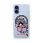 プレミアムスクエアケース with MagSafe［ アクビガール - フラワー ］