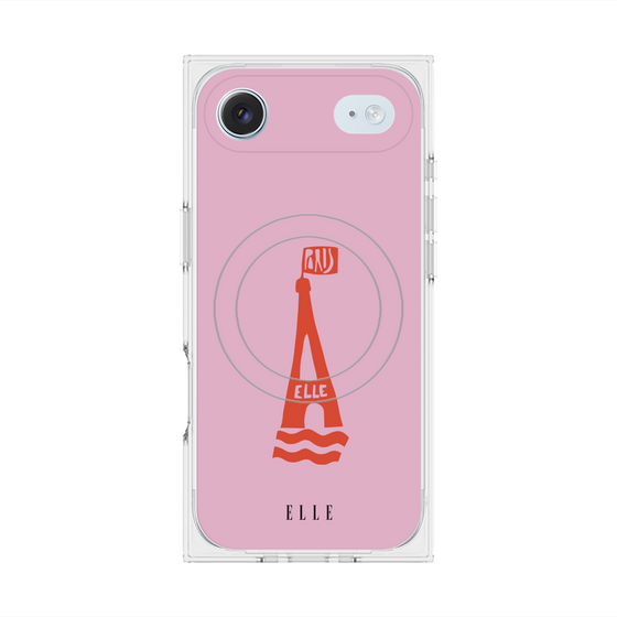 プレミアムスクエアケース with MagSafe［ ELLE - PARIS ］