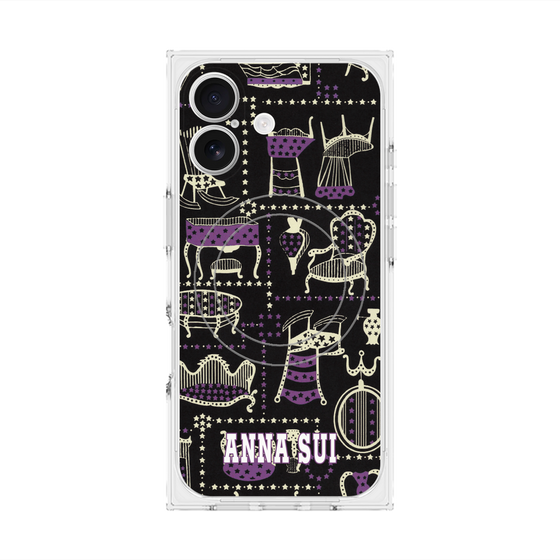 プレミアムスクエアケース with MagSafe［ ANNA SUI - チェア ］