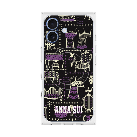 プレミアムスクエアケース with MagSafe［ ANNA SUI - チェア ］