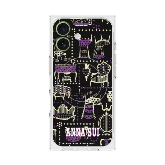 プレミアムスクエアケース with MagSafe［ ANNA SUI - チェア ］