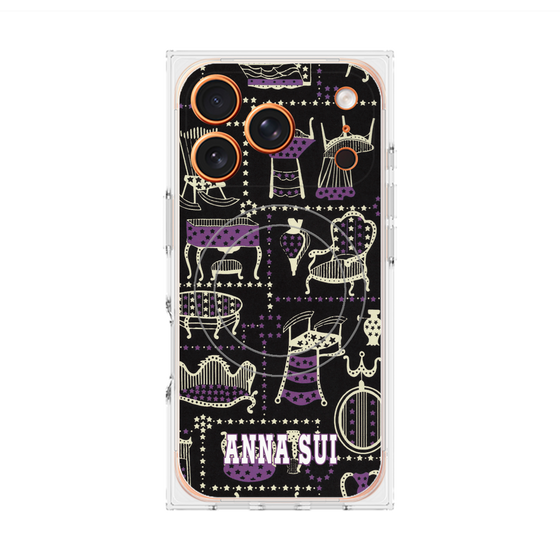 プレミアムスクエアケース with MagSafe［ ANNA SUI - チェア ］