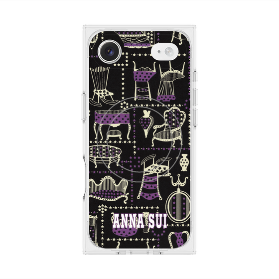 プレミアムスクエアケース with MagSafe［ ANNA SUI - チェア ］