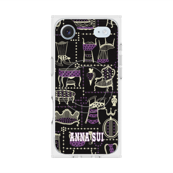 プレミアムスクエアケース with MagSafe［ ANNA SUI - チェア ］