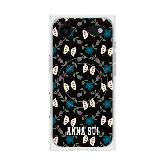 プレミアムスクエアケース with MagSafe［ ANNA SUI - バタフライ ］