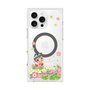 プレミアムスクエアケース with MagSafe［ 昆虫物語 みなしごハッチ - 花 ］