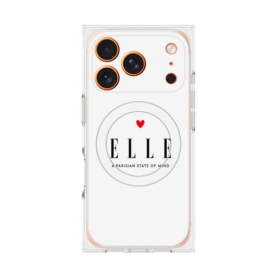 プレミアムスクエアケース with MagSafe［ ELLE - アイコン ］