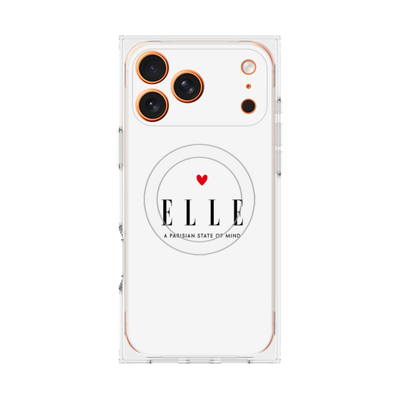 プレミアムスクエアケース with MagSafe［ ELLE - アイコン ］